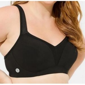 Torrid Active Sports Bra Woman Plus Sz 44G Underwire Med Support Convertible New